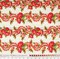 44 x 36 Maywood Studio Floral Border Pink on Cream 100% Cotton